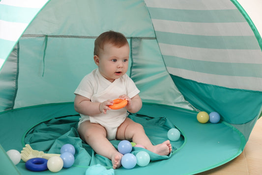 Discover the Ultimate Summer Must-Have: The Cuddobaby Beach Tent - Cuddobaby