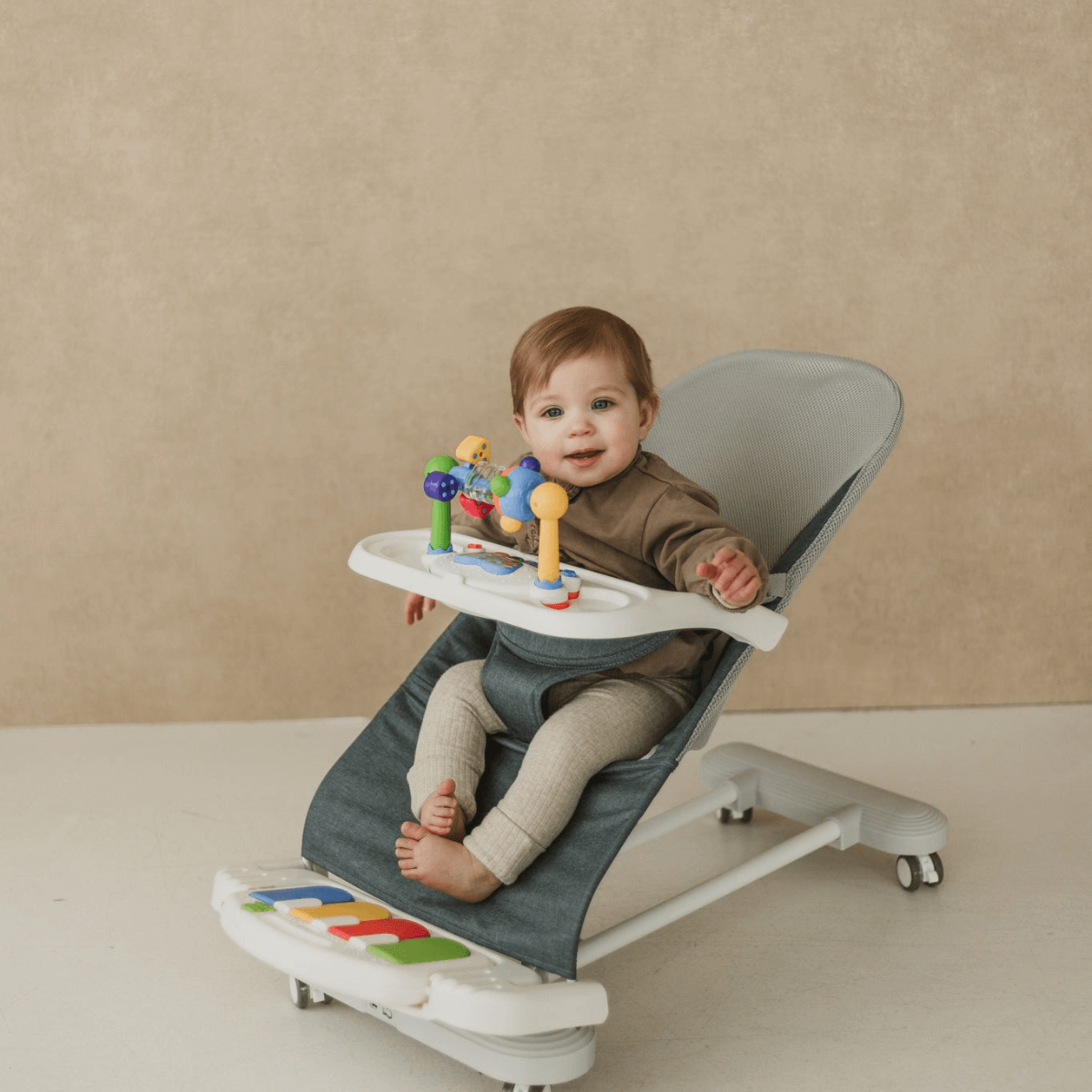 Cuddobaby 4-in-1 Baby Bouncer Fun Blue Cuddobaby1