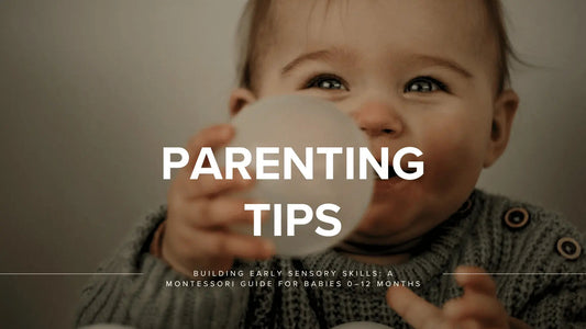 Building Early Sensory Skills: A Montessori Guide for Babies 0–12 Months - Cuddobaby