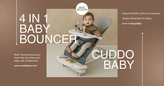 How the Cuddobaby 4-in-1 Montessori Baby Bouncer Supports Ergonomic Growth - Cuddobaby