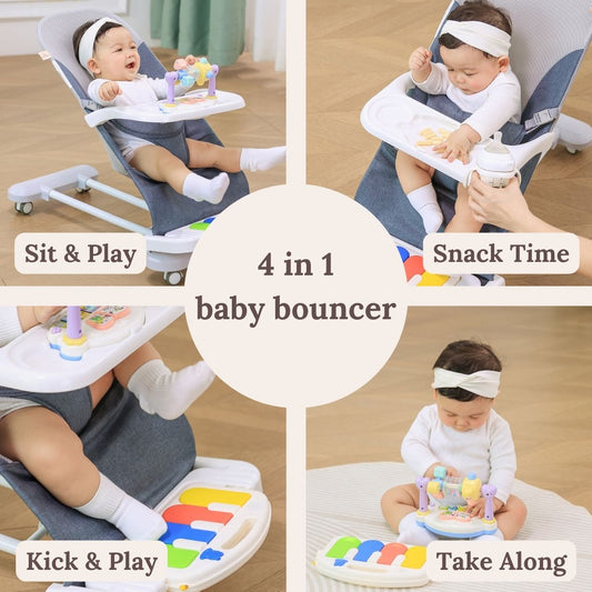The Ultimate Guide to Choosing the Best 4 in 1 Baby Bouncer for Modern Parents - Cuddobaby