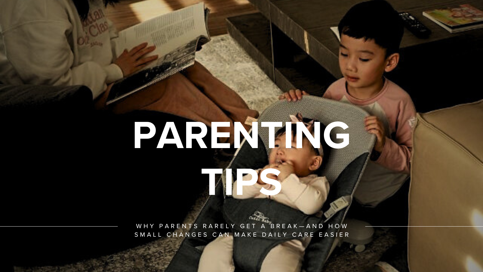 Peaceful home rhythm supporting baby and caregiver