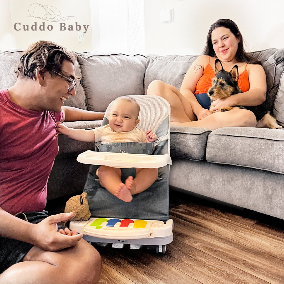 Cuddobaby baby bouncer-family-1