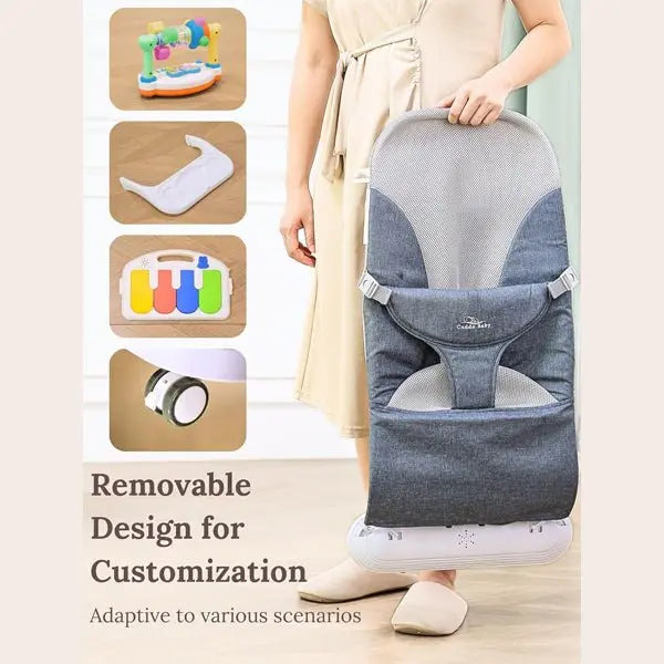 CuddoBaby Baby Bouncer 4 - in - 1 on Wheels - Pink - CuddobabyCuddoBaby Baby Bouncer 4 - in - 1 on Wheels - Pink