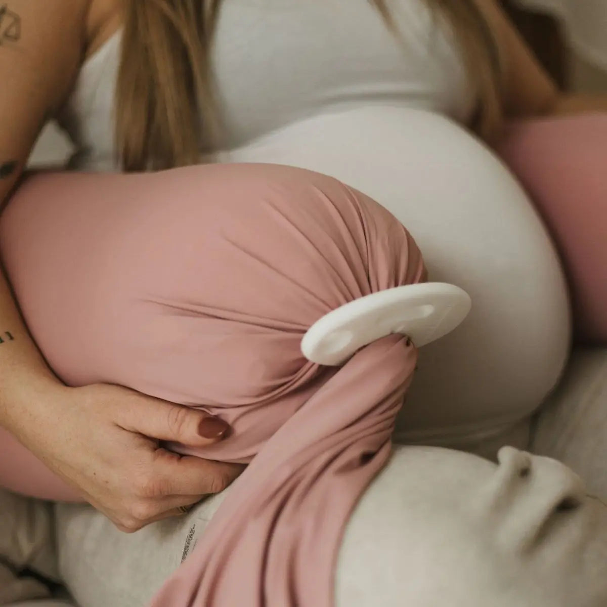 Cuddobaby Pregnancy Pillow | Pink - Cuddobaby