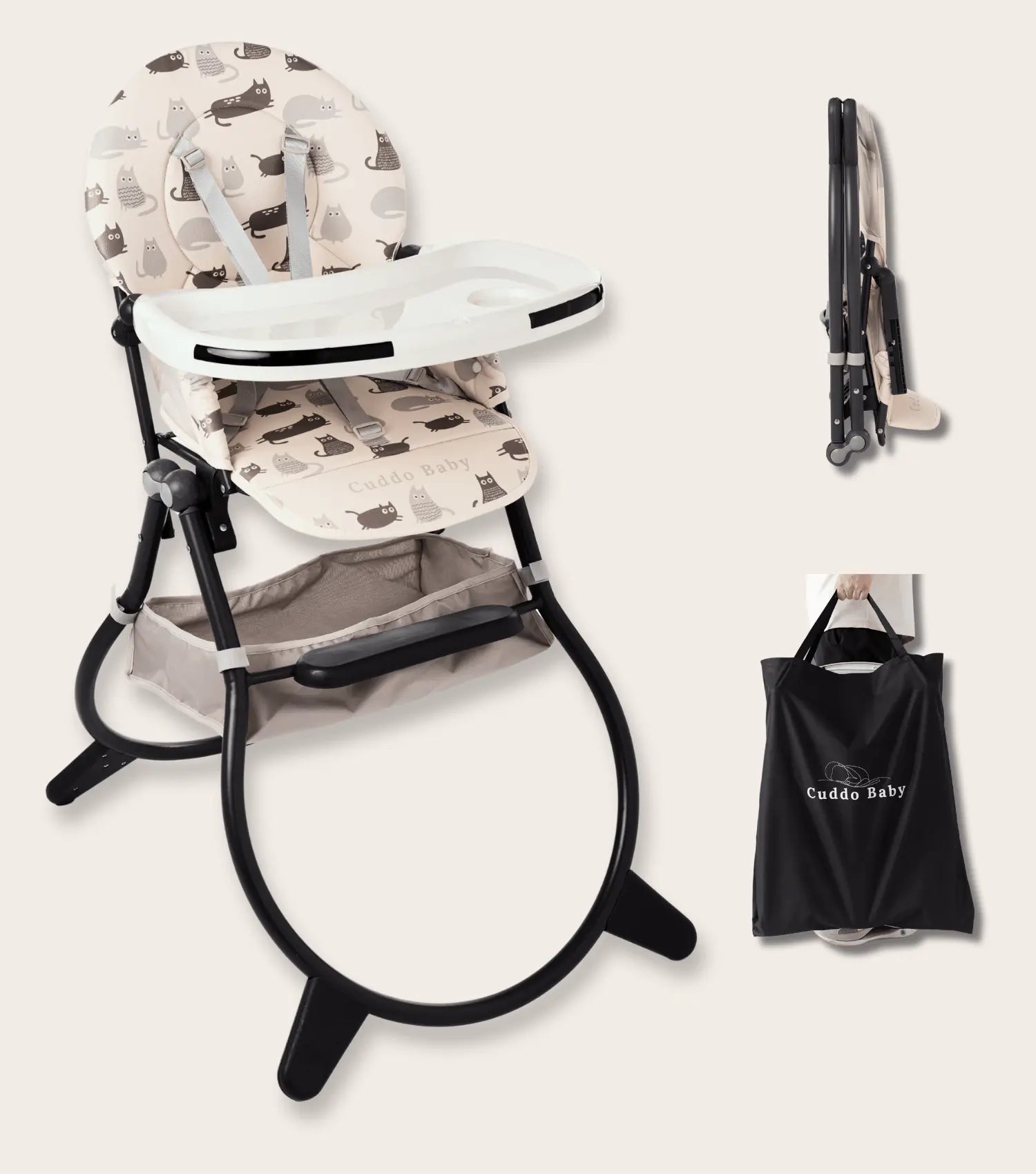 Cuddobaby Purrfect High Chair - Cuddo BabyCuddobaby Purrfect High Chair Friends