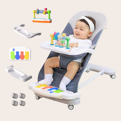 Blue bouncer chair online