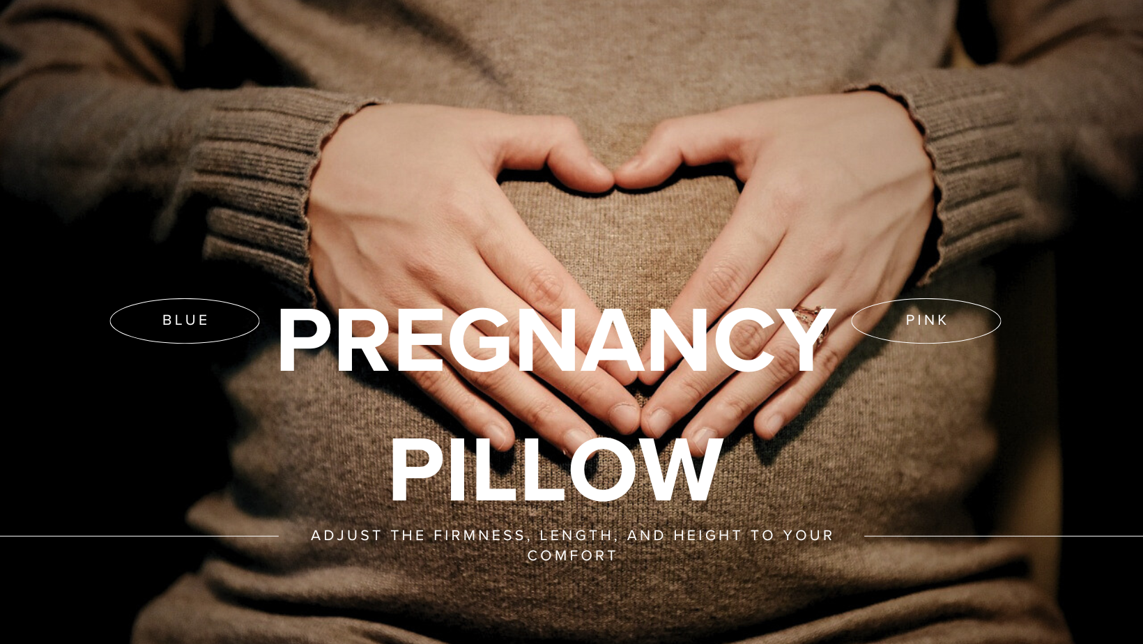 Pregnant woman struggling to sleep on her side without support.