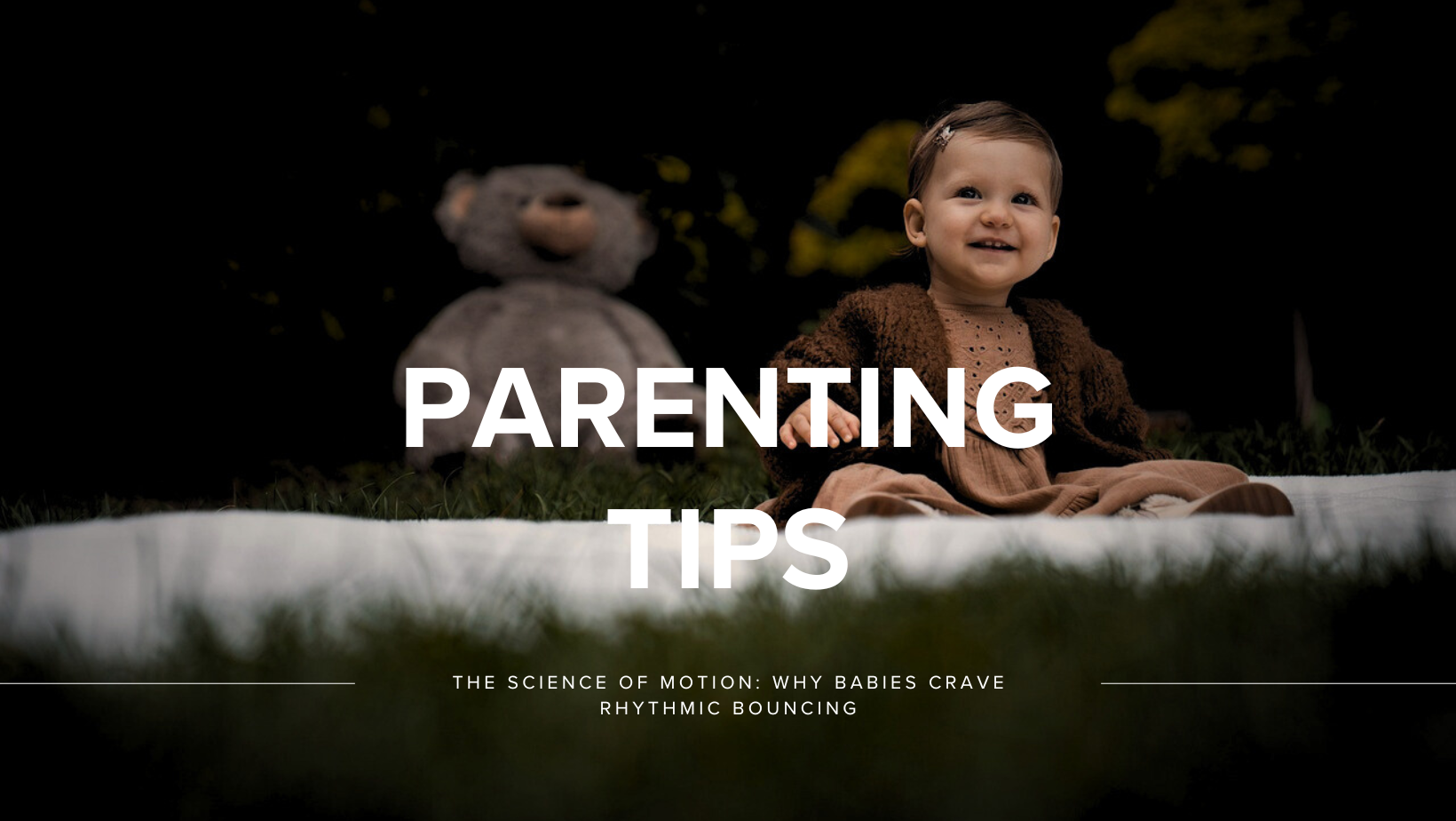 Diagram showing the vestibular system's response to rhythmic motion