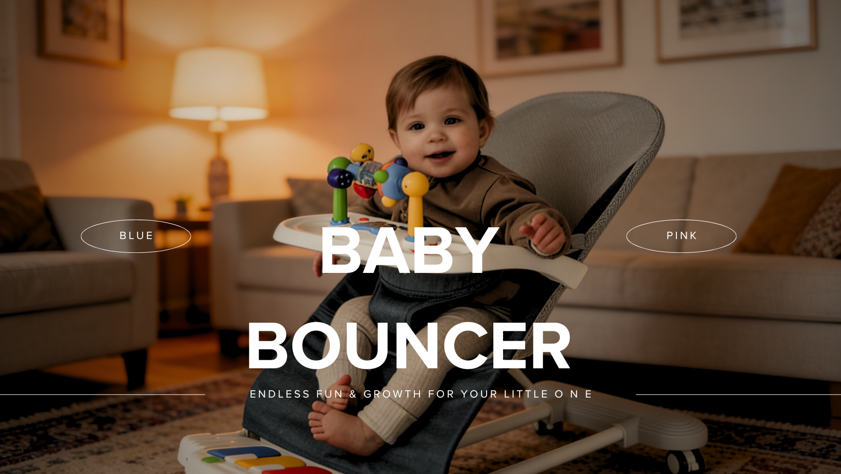 An older sibling sitting in a toddler chair version of a converted rocker.