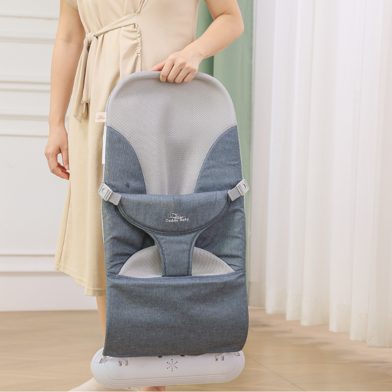 Cuddobaby 4-in-1 Baby Bouncer Fun | Blue