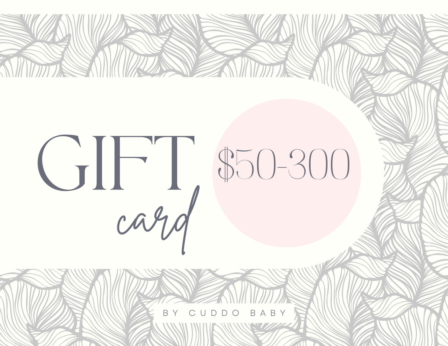 Cuddobaby Gift Card