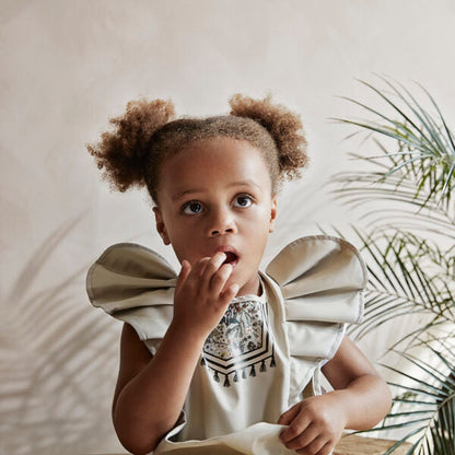 High Chair | Friends + Free Vintage Flower Bib