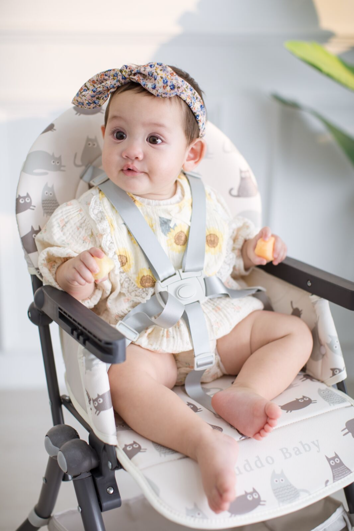 High Chair | Friends + Free Powder Pink Bib