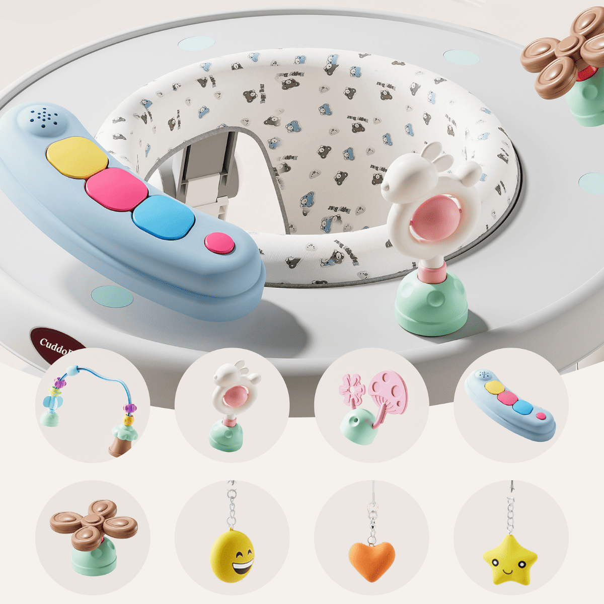 Cuddobaby 4 in 1 activity center - Cuddobaby