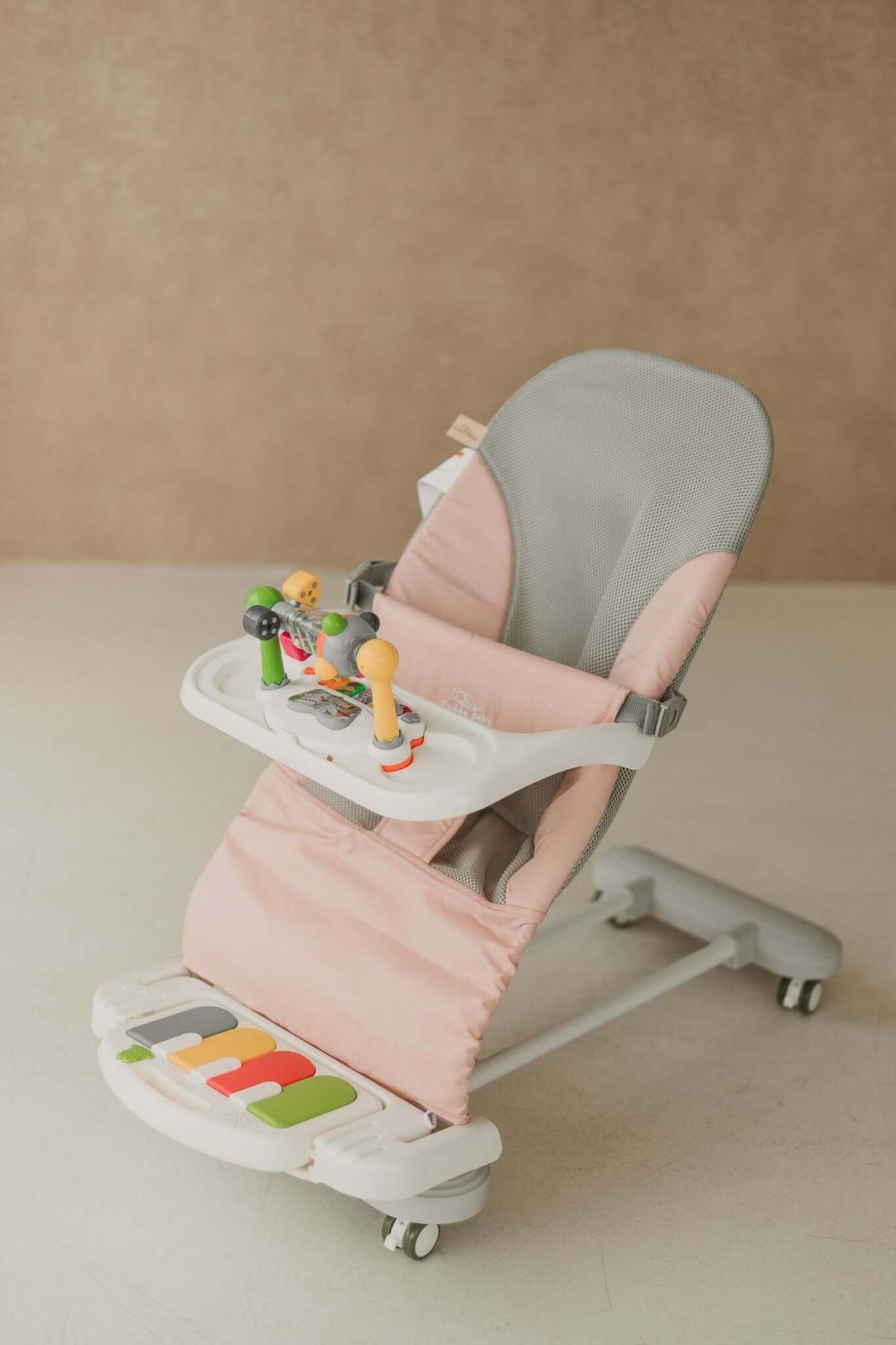 Cuddobaby 4 - in - 1 Baby Bouncer Fun | Pink - Cuddo BabyCuddobaby 4 - in - 1 Baby Bouncer Fun Pink