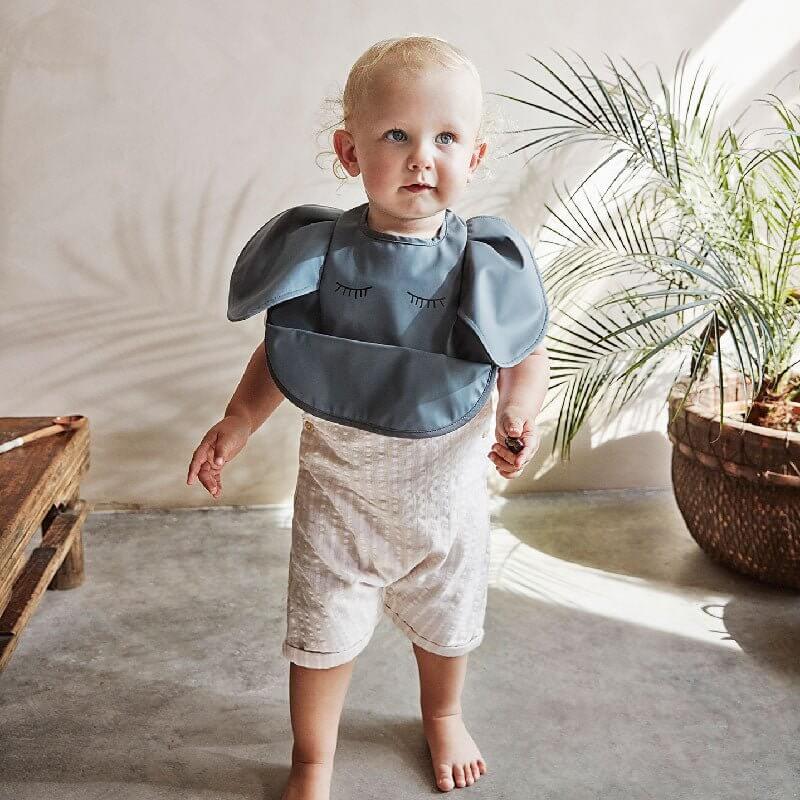 Cuddobaby bib blue 