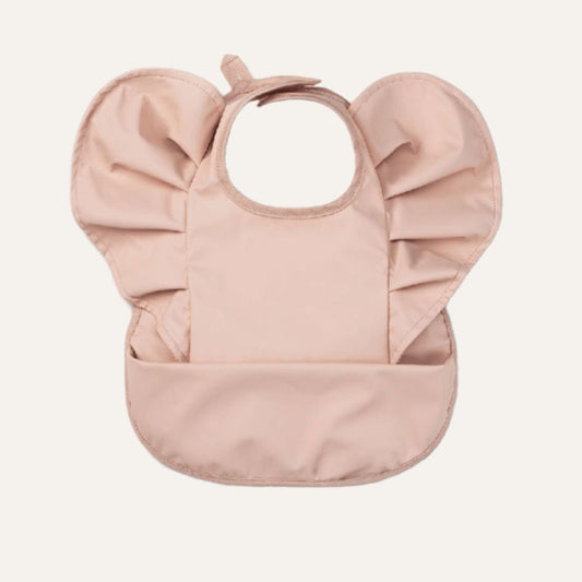 Cuddobaby Baby Bib | Powder Pink - CuddobabyCuddobaby Baby Bib | Powder Pink