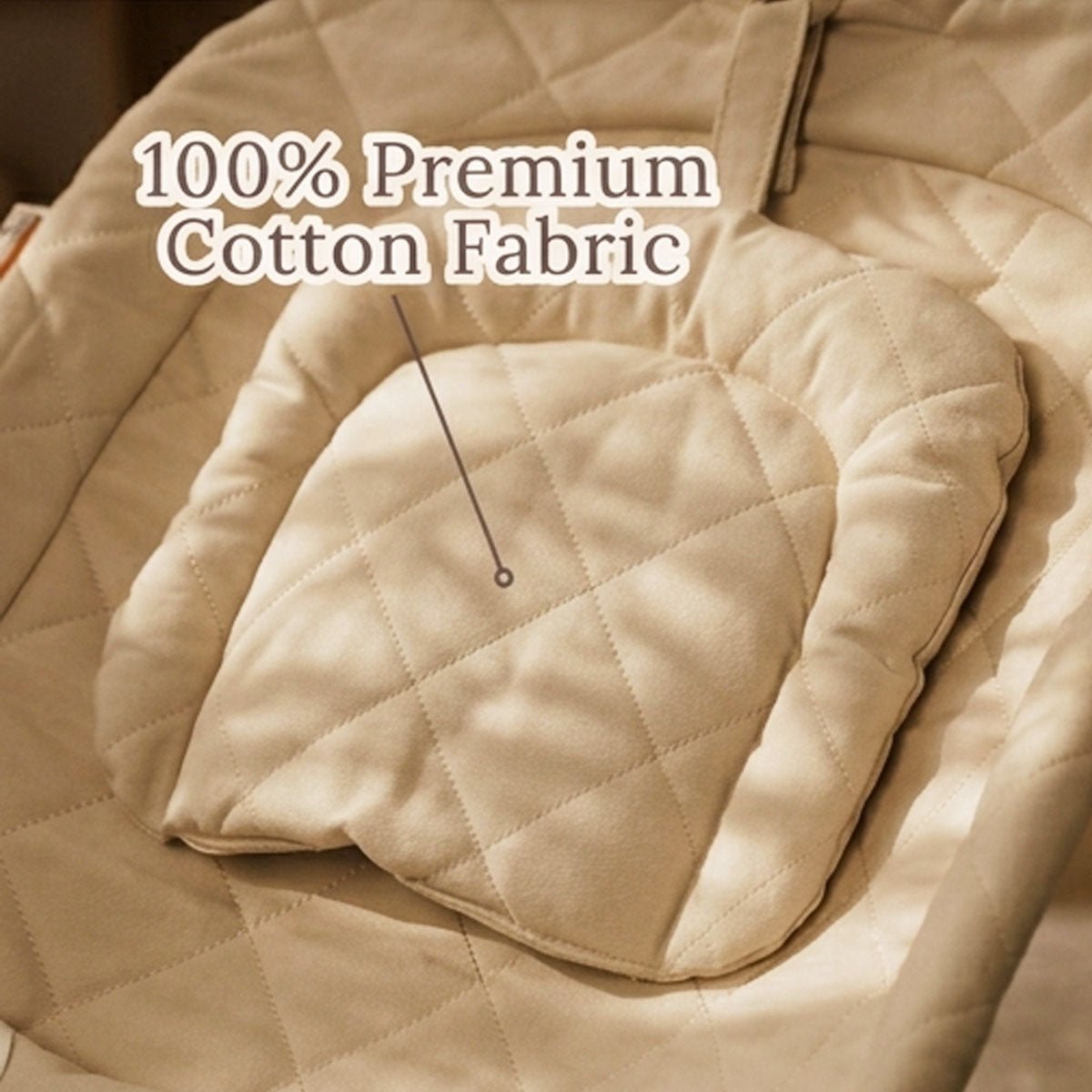 Cuddobaby Baby Bouncer Newborn – Safe, Soothing & Foldable - Cuddobaby