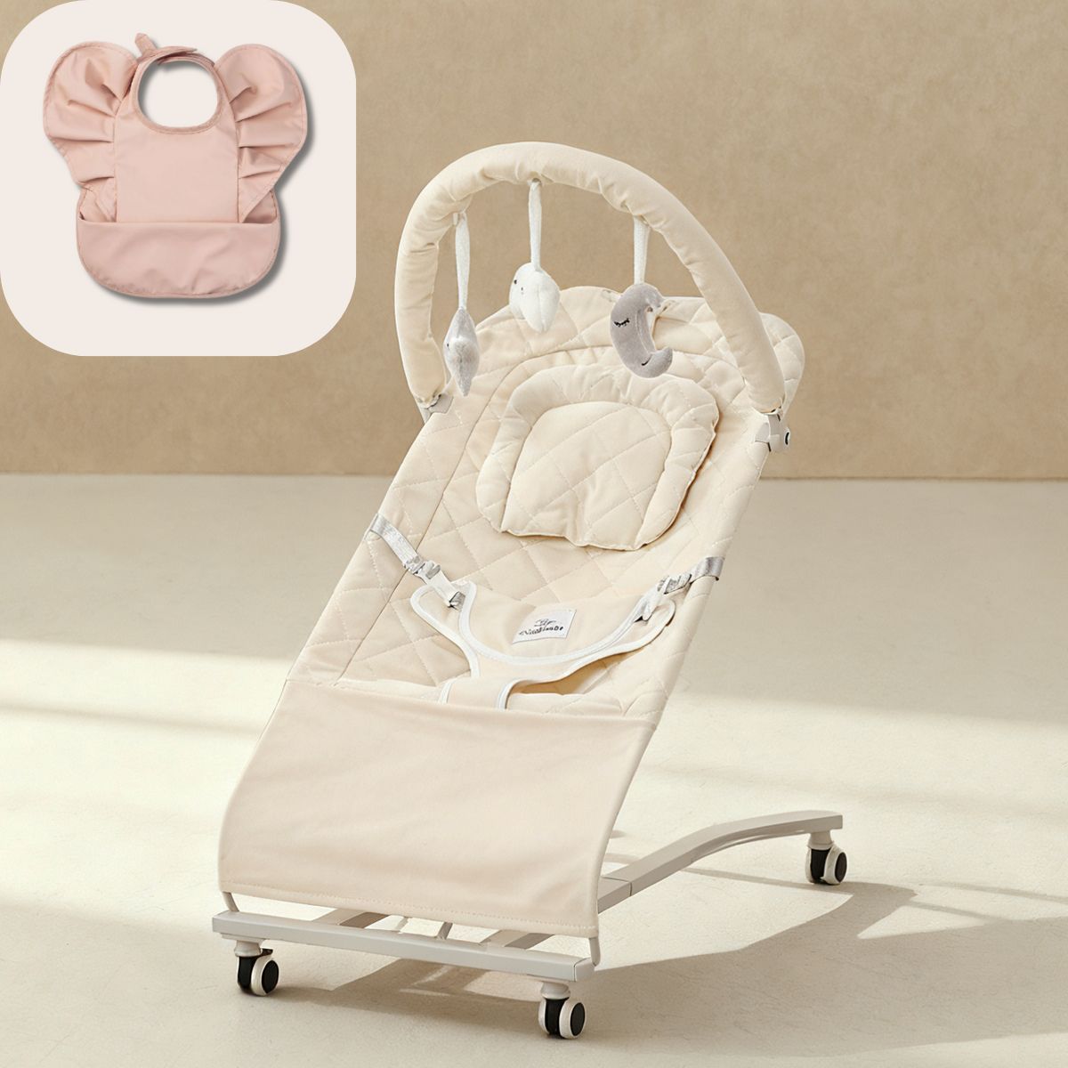 Cuddobaby Baby Bouncer Newborn – Safe, Soothing & Foldable - CuddobabyCuddobaby Baby Bouncer Newborn – Safe, Soothing & Foldable