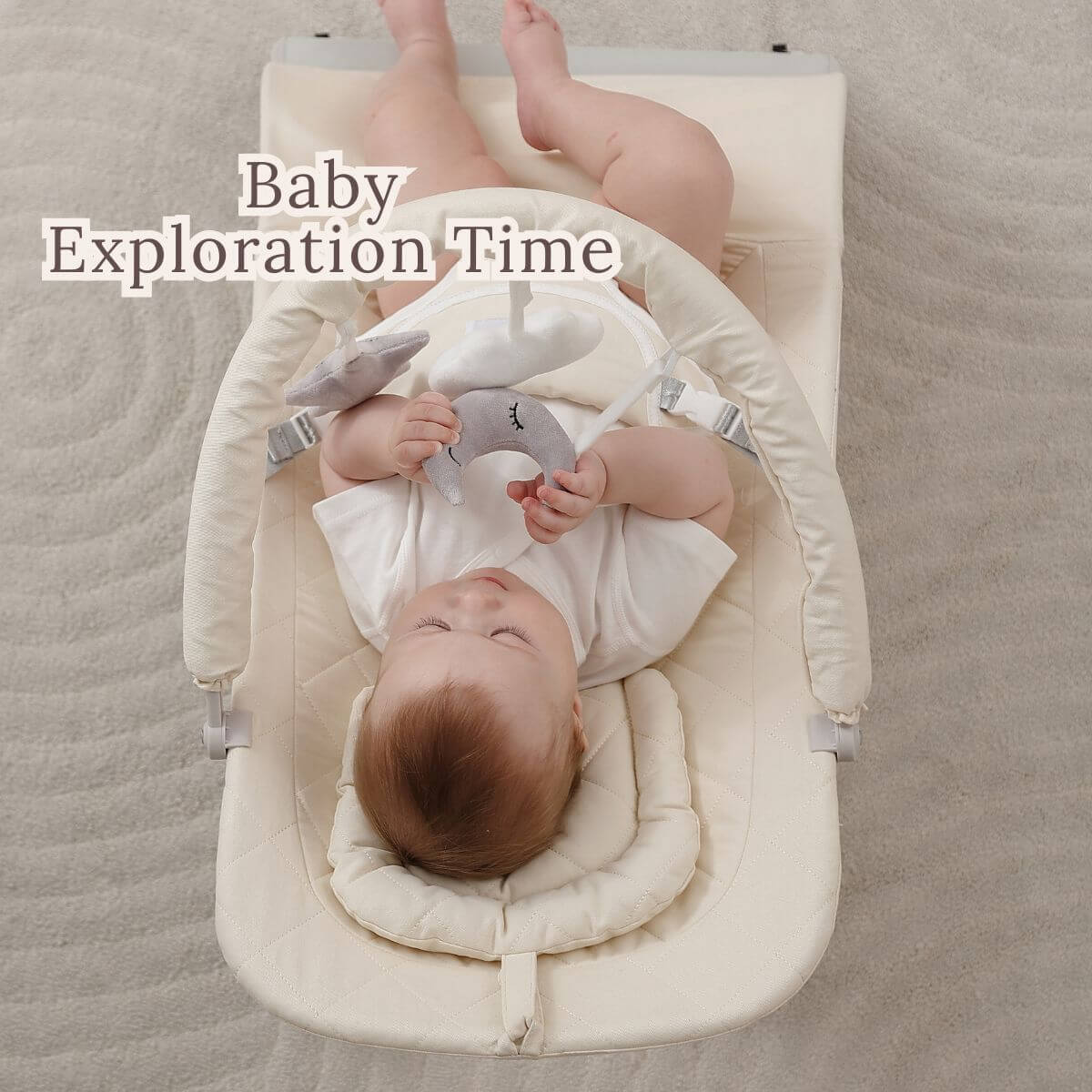 Cuddobaby Baby Bouncer Newborn – Safe, Soothing & Foldable - CuddobabyCuddobaby Baby Bouncer Newborn – Safe, Soothing & Foldable