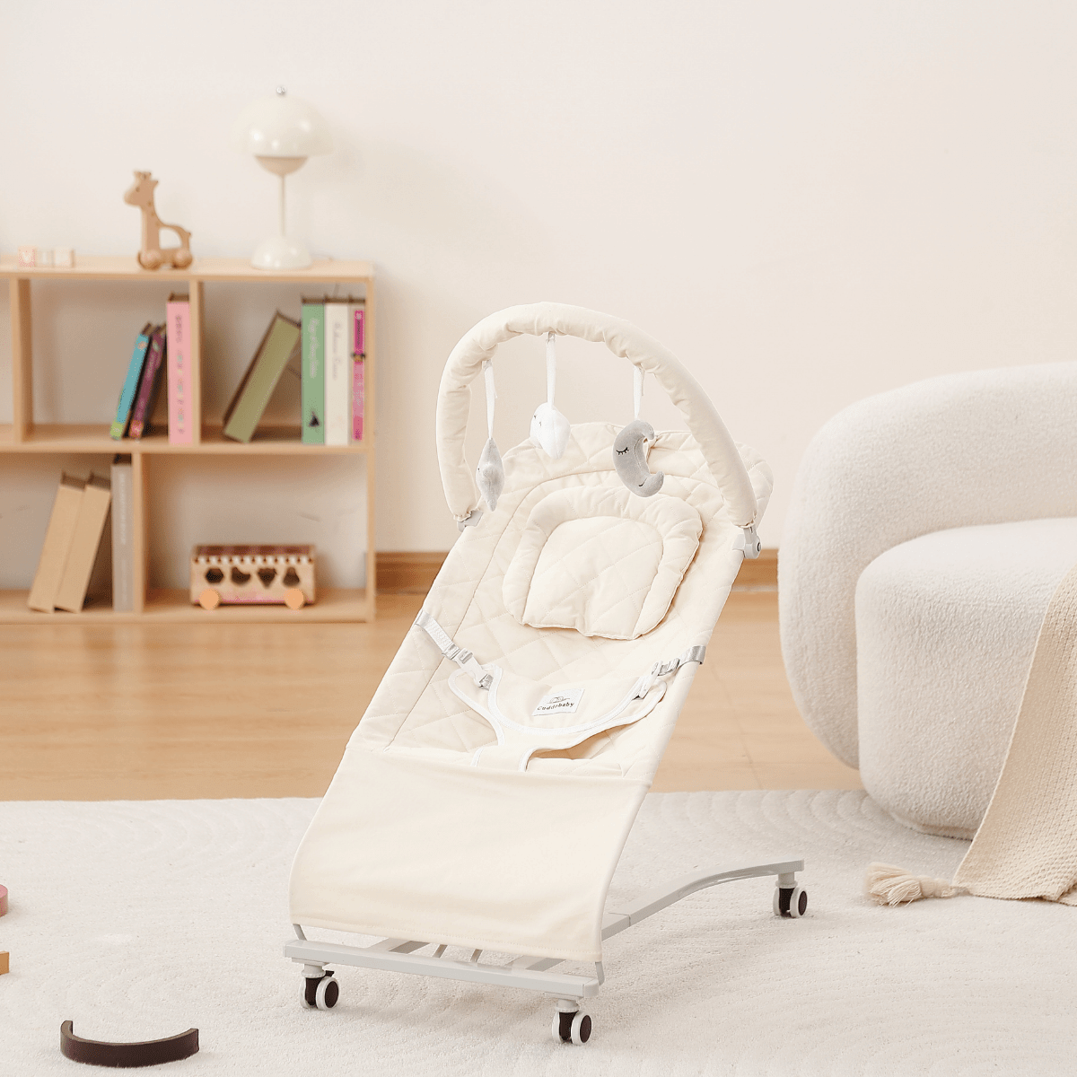 Cuddobaby Baby Bouncer – Safe, Soothing & Foldable for Newborns - CuddobabyCuddobaby Baby Bouncer – Safe, Soothing & Foldable for Newborns