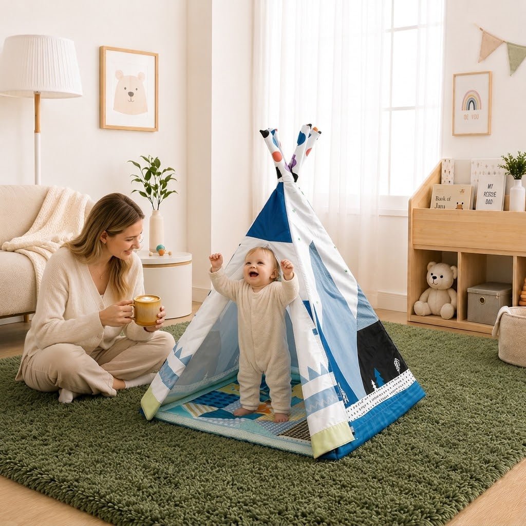 Cuddobaby Grow With Me Play Gym Mat & Tent - CuddobabyCuddobaby Grow With Me Play Gym Mat & Tent