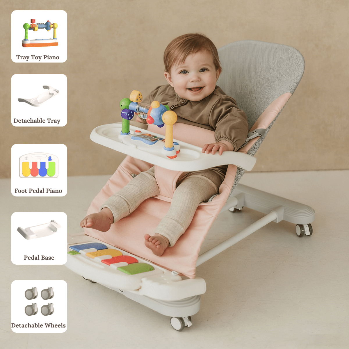 Cuddobaby Montessori Baby Bouncer - Cuddobaby