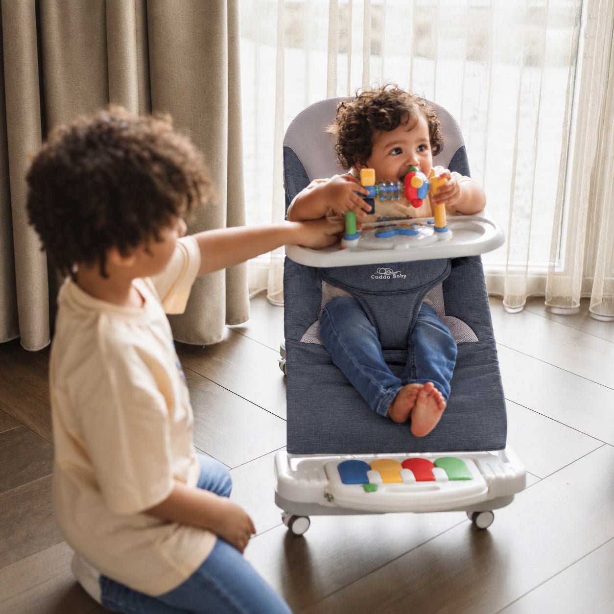 Cuddobaby Montessori Baby Bouncer - CuddobabyCuddobaby Montessori Baby Bouncer