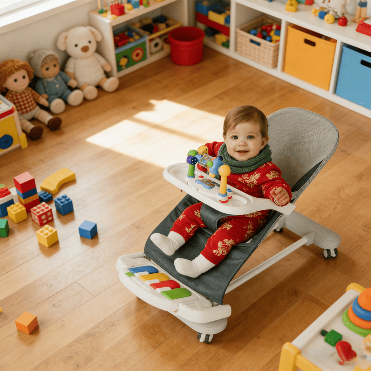 Cuddobaby Montessori Baby Bouncer - CuddobabyCuddobaby Montessori Baby Bouncer