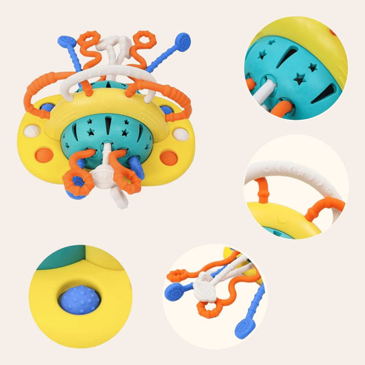 Cuddobaby Montessori Suction Cup Toy – For 4 - in - 1 Baby Bouncer, High Chair & Bath Seat - CuddobabyCuddobaby Montessori Suction Cup Toy – For 4 - in - 1 Baby Bouncer, High Chair & Bath Seat