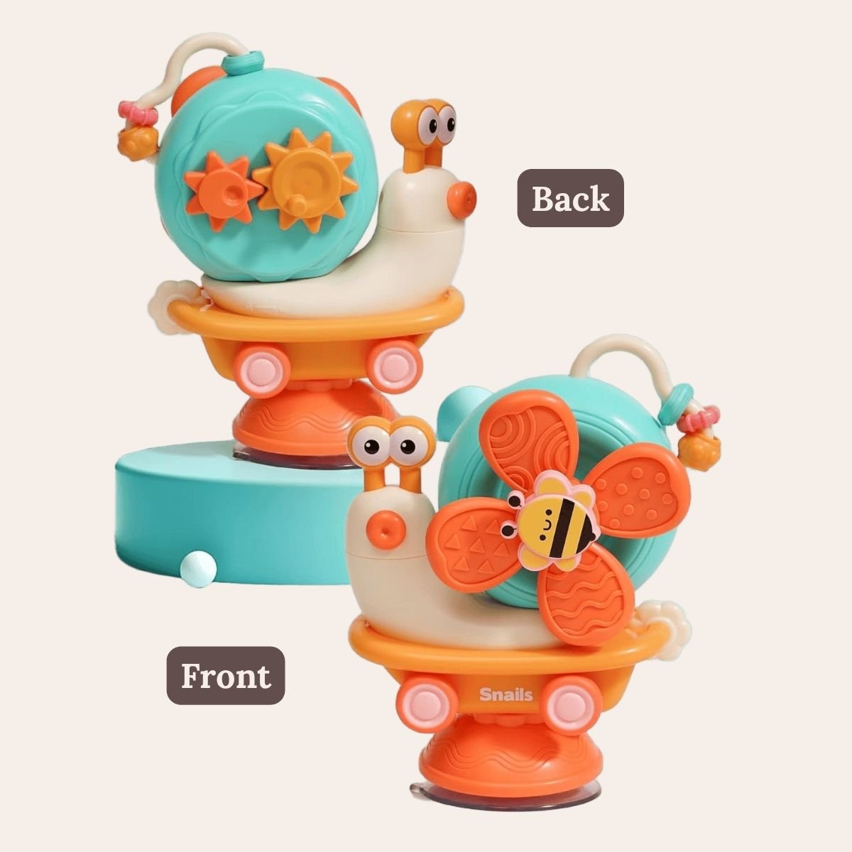 Cuddobaby Multi - Montessori Snail Toy – Smart Playtime for Little Explorers - CuddobabyCuddobaby Multi - Montessori Snail Toy – Smart Playtime for Little Explorers