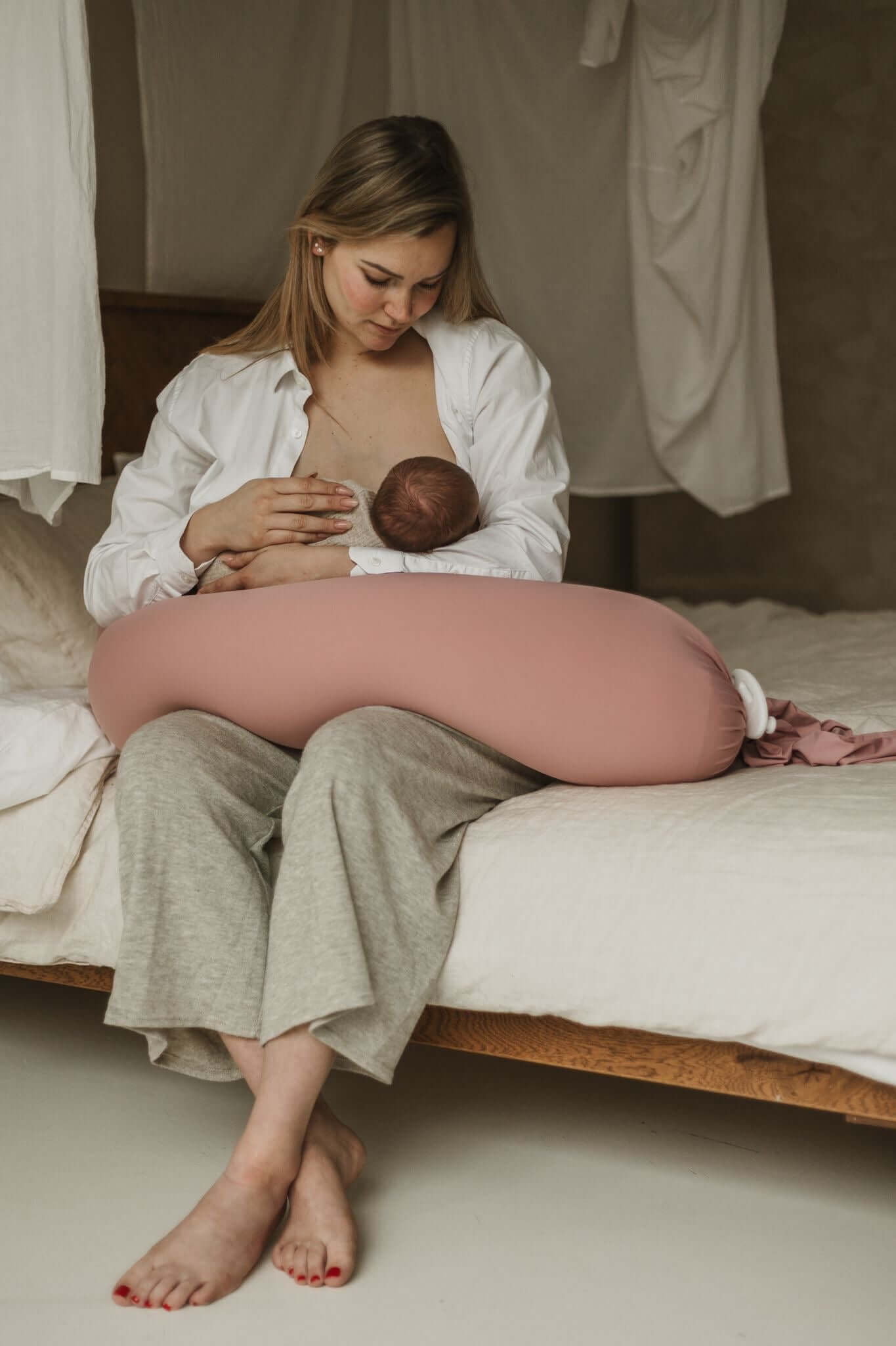 Cuddobaby Pregnancy Pillow - 5 - IN - 1 Versatile with Durability - Cuddo BabyCuddobaby Pregnancy Pillow Pink