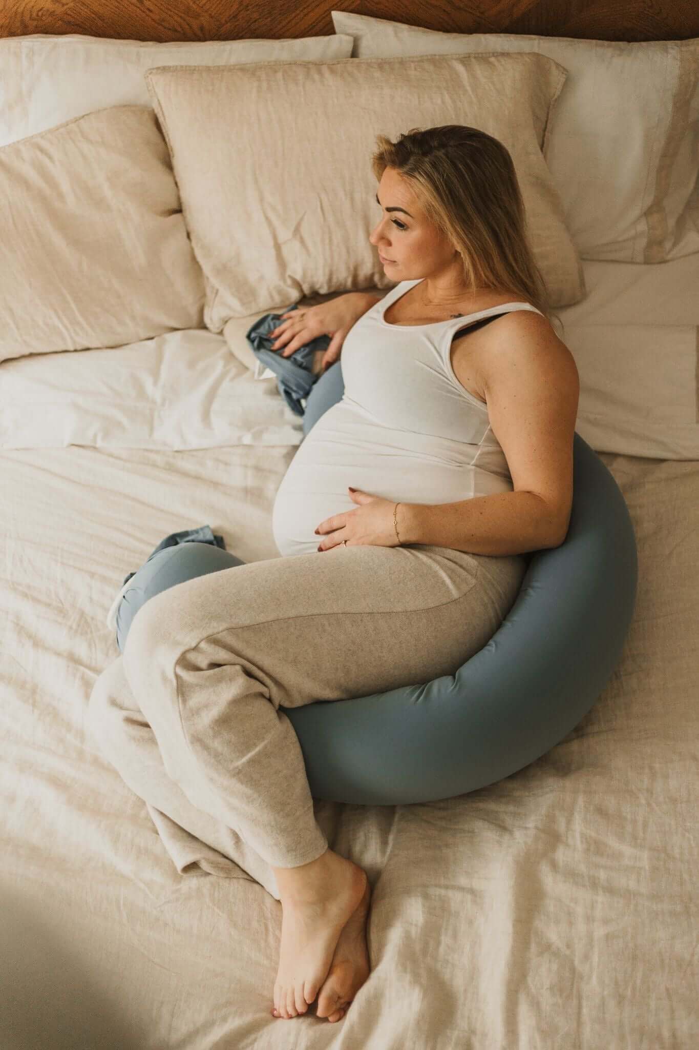 Cuddobaby Pregnancy Pillow - 5 - IN - 1 Versatile with Durability - Cuddo BabyCuddobaby Pregnancy Pillow Blue