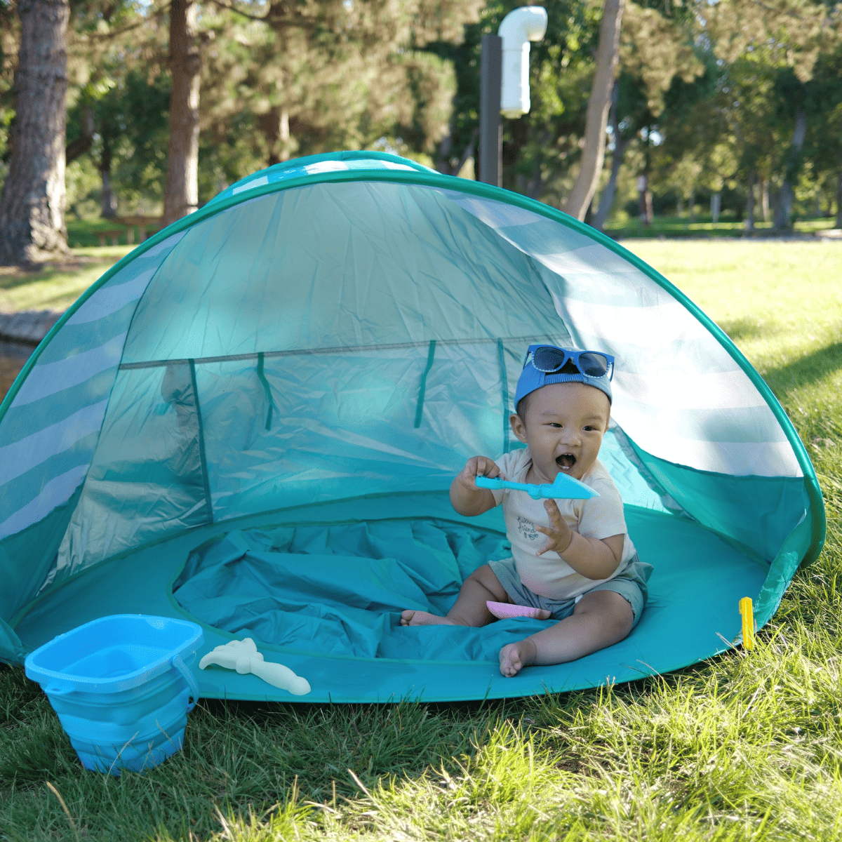 Cuddobaby Summertime - Baby Beach Tent with Pool and Beach Toys - CuddobabyCuddobaby Summertime - Baby Beach Tent with Pool and Beach Toys