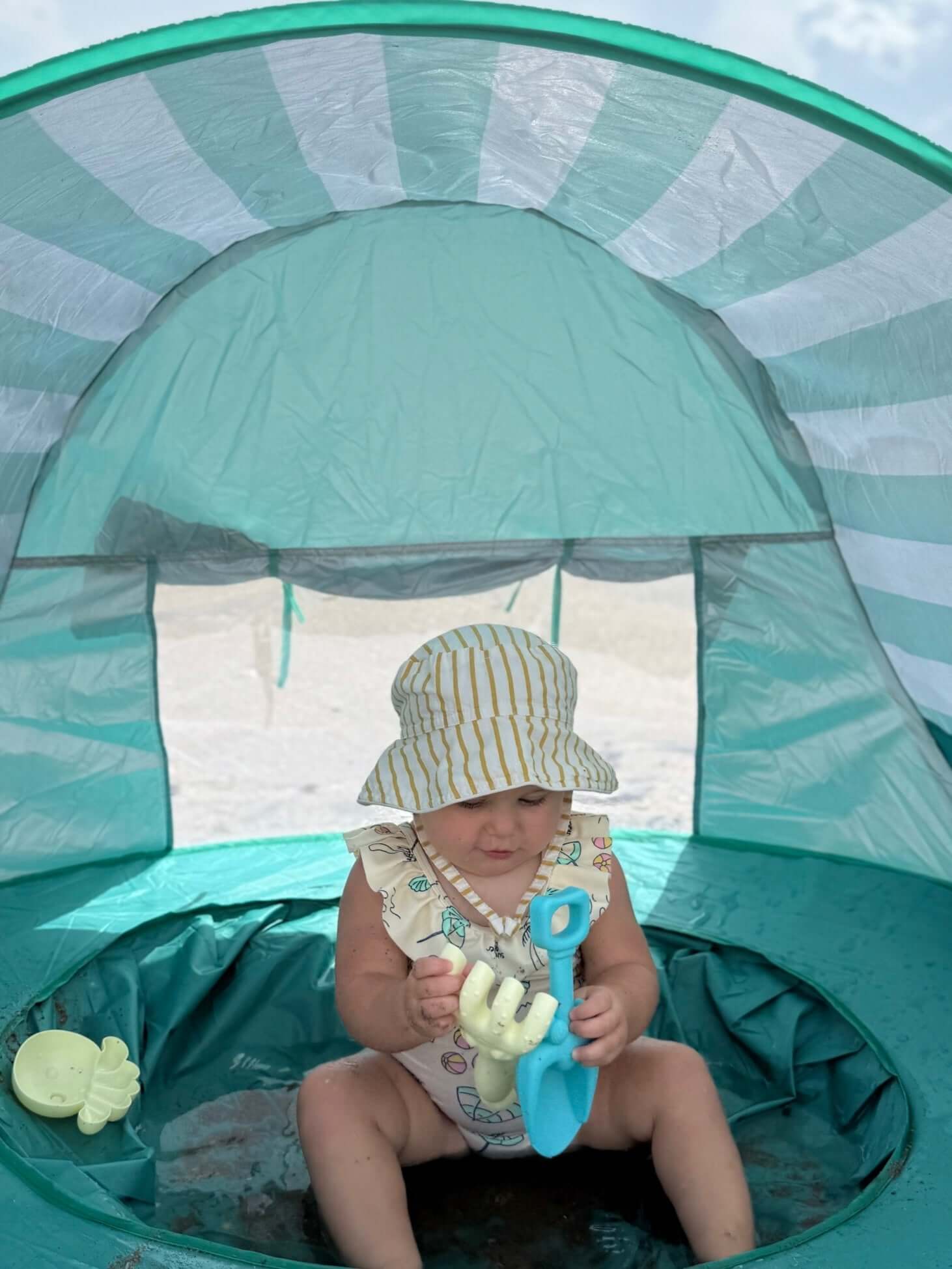 Cuddobaby Summertime - Baby Beach Tent with Pool and Beach Toys - CuddobabyCuddobaby Summertime - Baby Beach Tent with Pool and Beach Toys