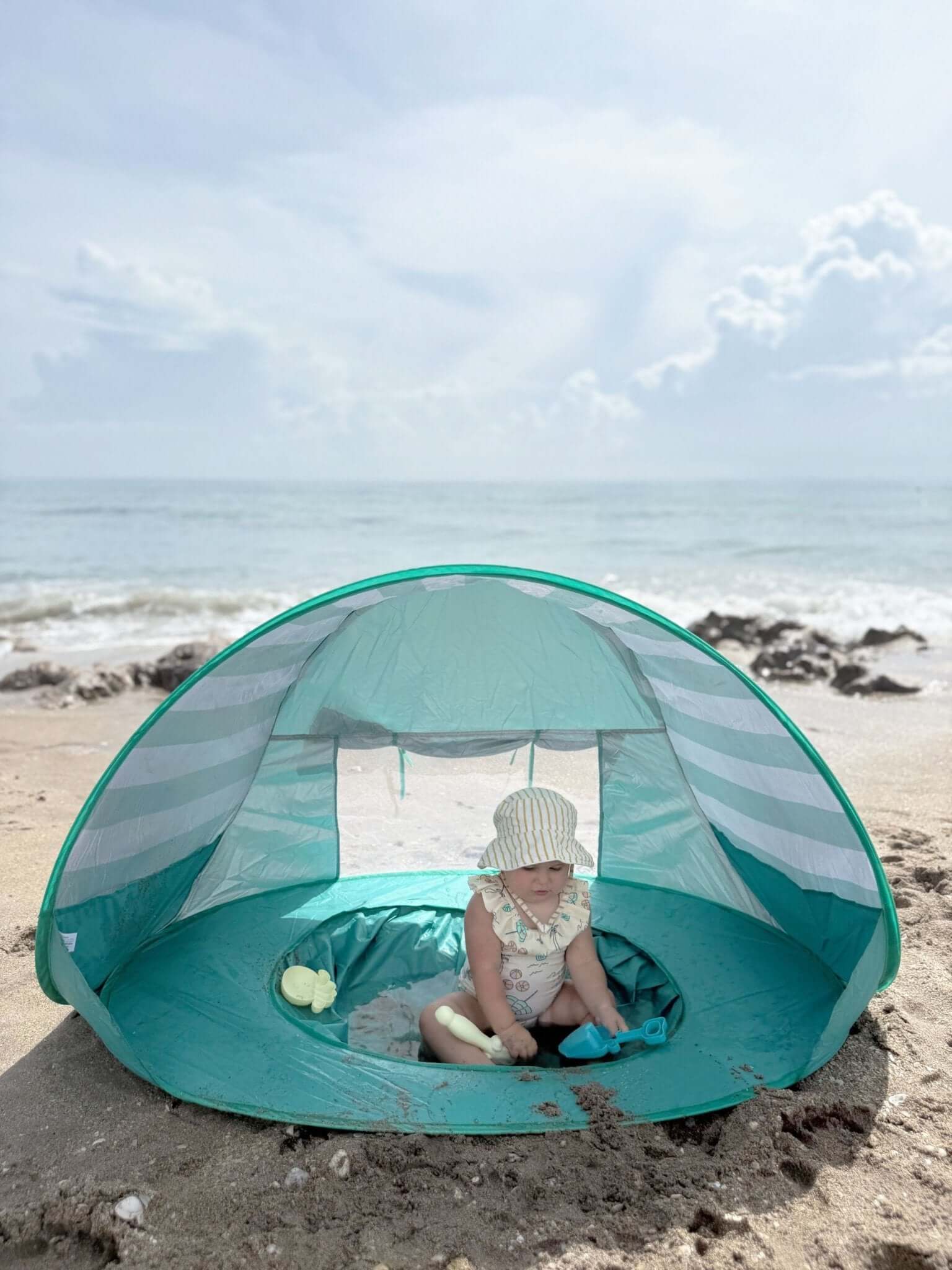 Cuddobaby Summertime - Baby Beach Tent with Pool and Beach Toys - CuddobabyCuddobaby Summertime - Baby Beach Tent with Pool and Beach Toys
