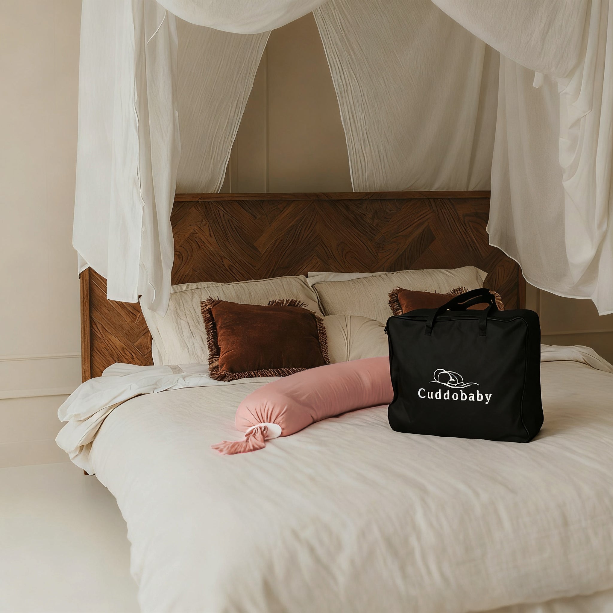 Cuddobaby Pregnancy Pillow | Pink
